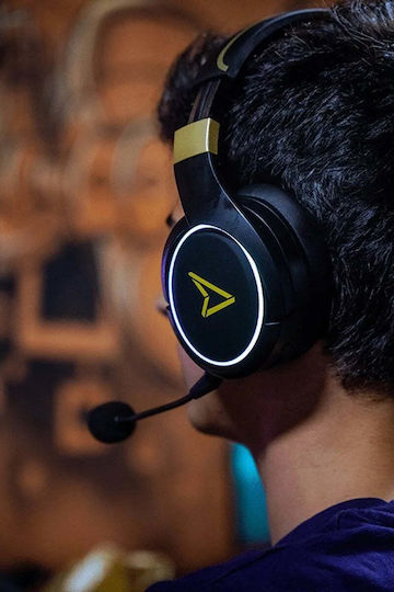 HP Metaltech Wireless Over Ear Gaming Headset with 3.5 mm / USB Connection for Nintendo Switch / PC / PS4 / PS5