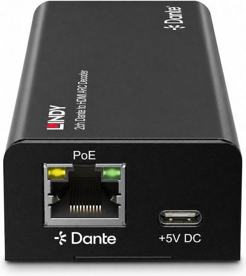 Αποκωδικοποιητής Lindy 2ch Dante� Hdmi Arc