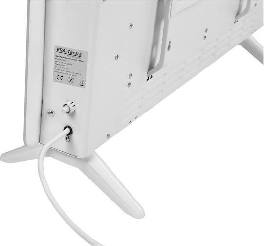 Kraft & Dele Convector De Pardoseală 2400W Cu Termostat Electronic Și WiFi Negru