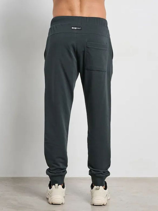 BodyTalk Herren-Sweatpants mit Gummizug Coal