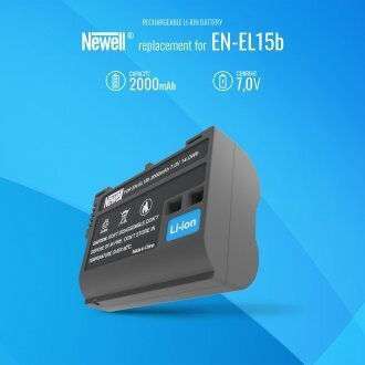Newell Doppelter Netzadapter Kompatibel mit Nikon