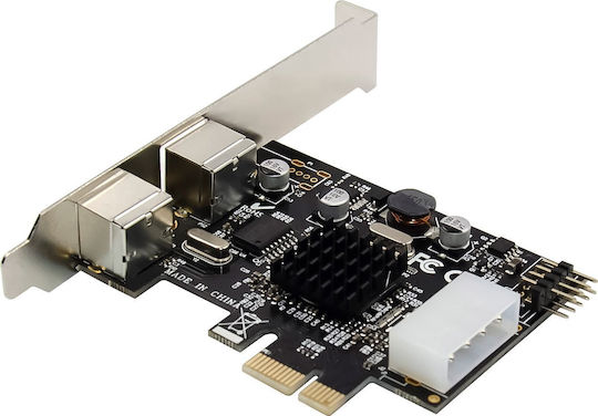 InLine PCIe-Karte mit USB 2.0-Anschluss