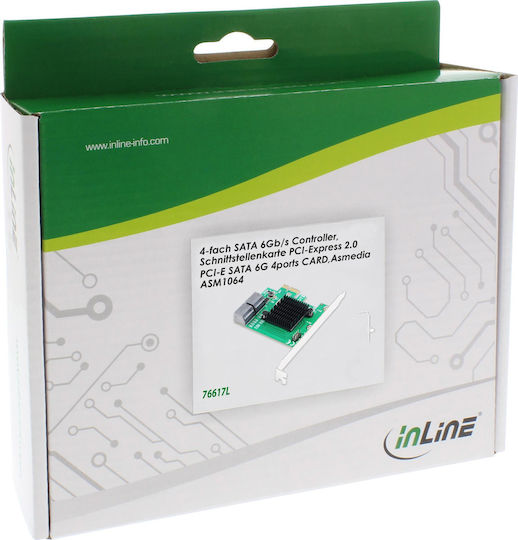 InLine PCIe Karte in SATA / SATA III Anschluss