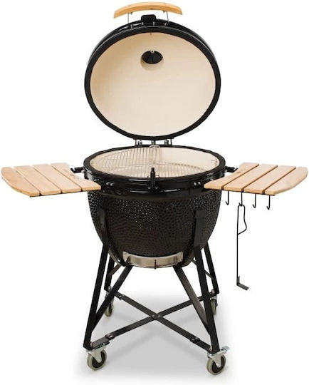 Kamado Joe Grătar ceramic pe cărbune Kamado cu capac 64x64cm