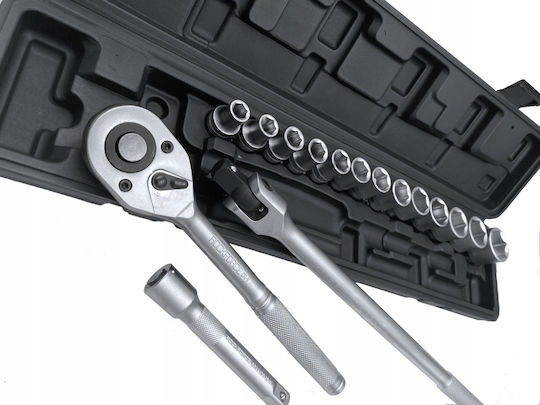 Rockforce Rockforce Ratschen- und Steckschlüssel-Set 1/2" 7 Stück