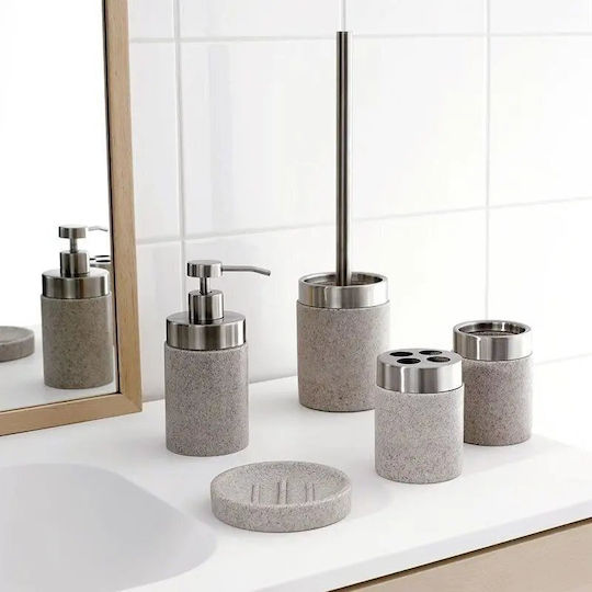Inox Toilettenbürste Badezimmer Grau