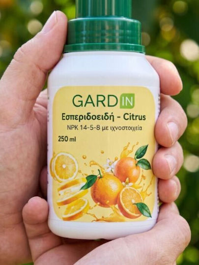 Gardin 14-5-8 Liquid Nitrogen, Phosphorus, Potassium Fertilizer for Citrus Fruits 250ml