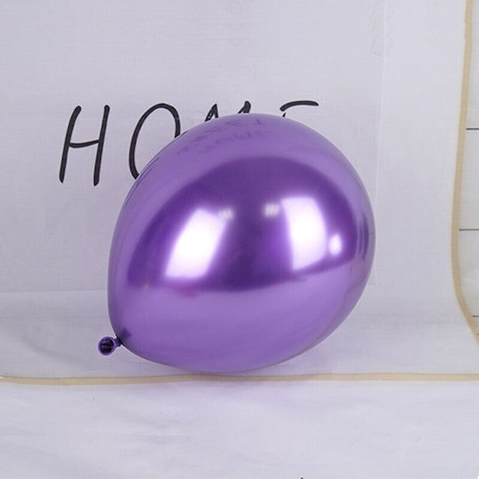 Set 12 Latex Luftballons Lila 30cm