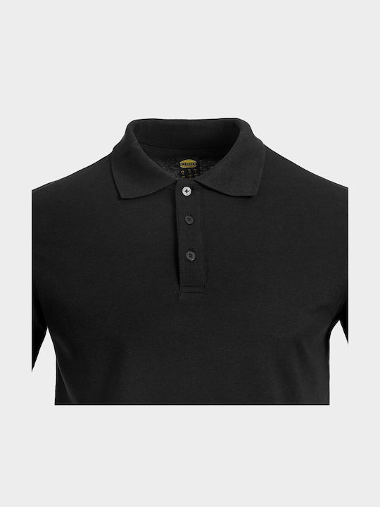 Diadora Smart 2.0 Polohemd Schwarz