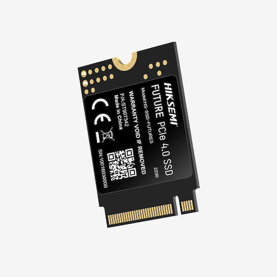 Hiksemi Futures SSD 1TB de tip M.2 cu conexiune PCI Express 4.0 HS-SSD-FUTURES(STD)/1024G/PCIE4/WW