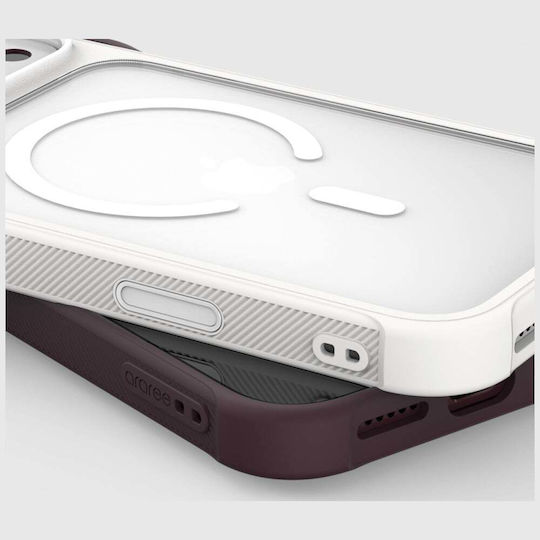 Araree Duple M Armor Back Cover Silicone / Plastic White iPhone 18 Pro / 17 Pro