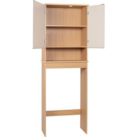 Eurocasa Dulap De Baie 62x23x179cm Laccato Matt Maro