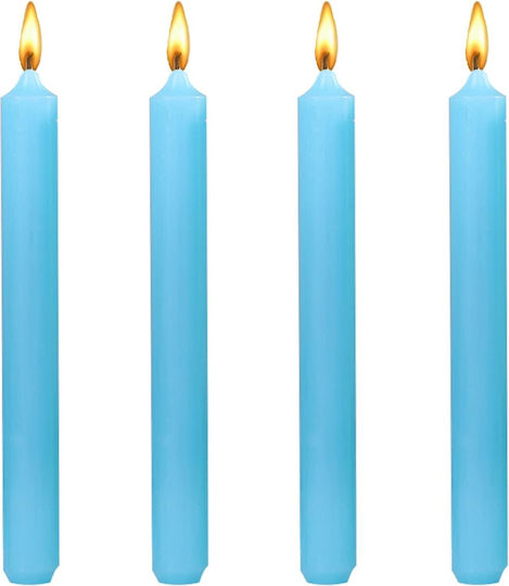 Lumânare Parfumată Conică Cu Miros De Vanilie 80gr 4 Bucăți