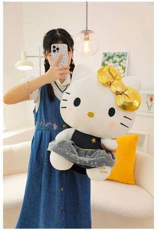 Plush Hello Kitty Gold Edition 80cm Oem