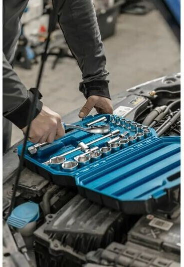 Högert Technik Clichet Cu Capete Tubulare 1\2" 24 Bucăți