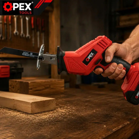 Opex Tools OPX28013 Reciprocating Saw 21V 2x1.5Ah