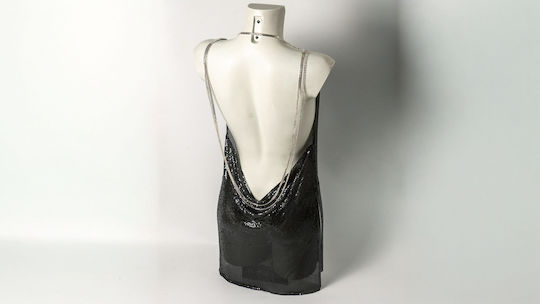 Ophelia's Dream Lingerie Shiny Dress Long Back Chains 10627