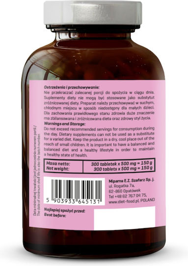 Diet-Food Kollagen Mit Vitamin C Und Hyaluronsäure 300 Tabletten