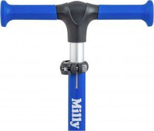 Milly Mally Kids Scooter 3-Wheel with LED Lighting Blue