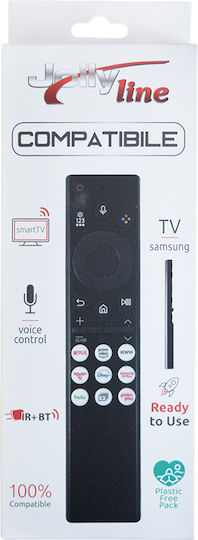 Συμβατό Τηλεχειριστήριο Samsung Tv Bn59-01363a Φωνητικό Έλεγχο 2×aa Μπαταρίες Δεν Περιλαμβάνονται