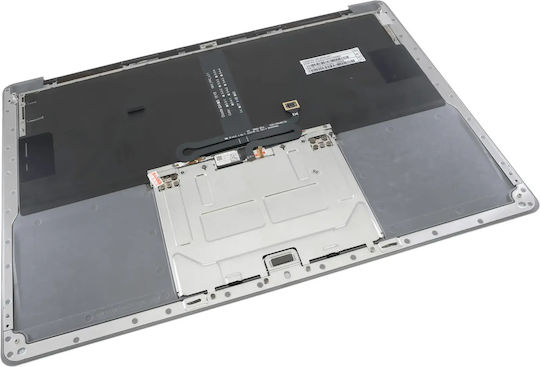 Top Case Клавиатура Eu Клавиатура Microsoft Surface Laptop 4 13.5 1950 1951 1958 1959 Космически Сив