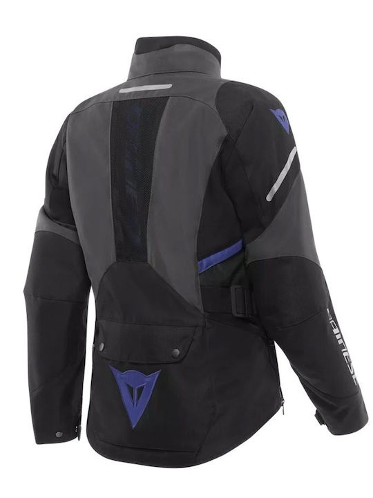 Dainese Tempest 4 Cordura Women Riding Jacket Winter Black Raven Blue Dainese Tempest 4 Cordura Women Riding Jacket Winter Black Raven Blue