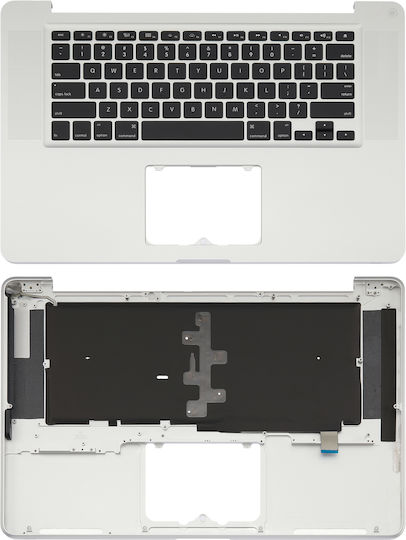 Top Case Keyboard Ansi Us Macbook Pro 15" A1286 2010-2012 Oem New
