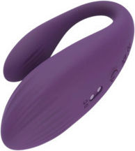 Niar Pleasures Double Vibrator with Remote Control Purple