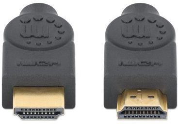Manhattan Cablu HDMI de sex masculin - HDMI de sex masculin 8 m Negru