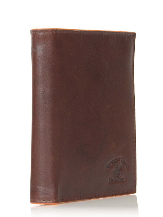 Deri Herrenbrieftasche Braun