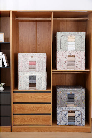 Flippy Kunststoff Kleideraufbewahrung Box in Rosa Farbe 50x40x33cm