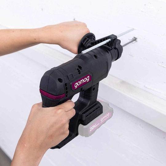 Gomag BOH230BL Ciocan Rotopercutor Cu Acumulator Fără Perii 20V Solo Cu Priză SDS Plus