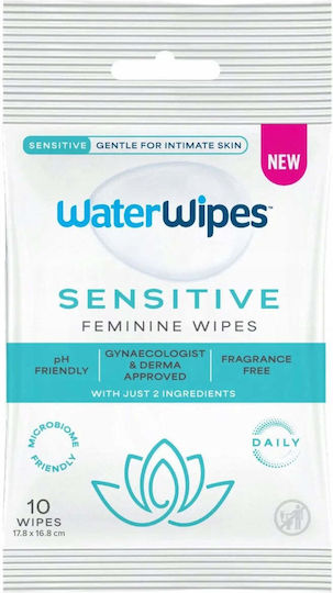 WaterWipes WaterWipes Baby-Feuchttücher mit 99,9 % Wasser alkoholfrei Parabene frei 10 Stück