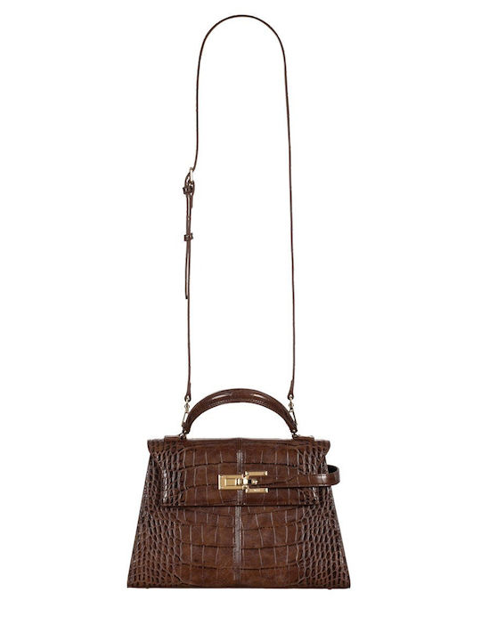 Brown Leather Women's Handbag