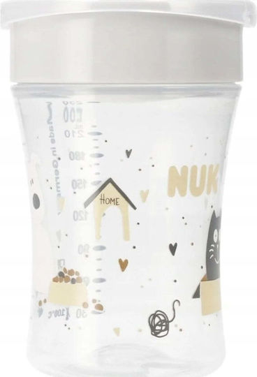 Nuk Kids Magic Cup from Silicone Grey 230ml for 8m+