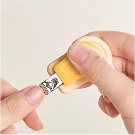 Baby Badezubehör Nagelpflege-Set für Babys Gelbe 4 Stück