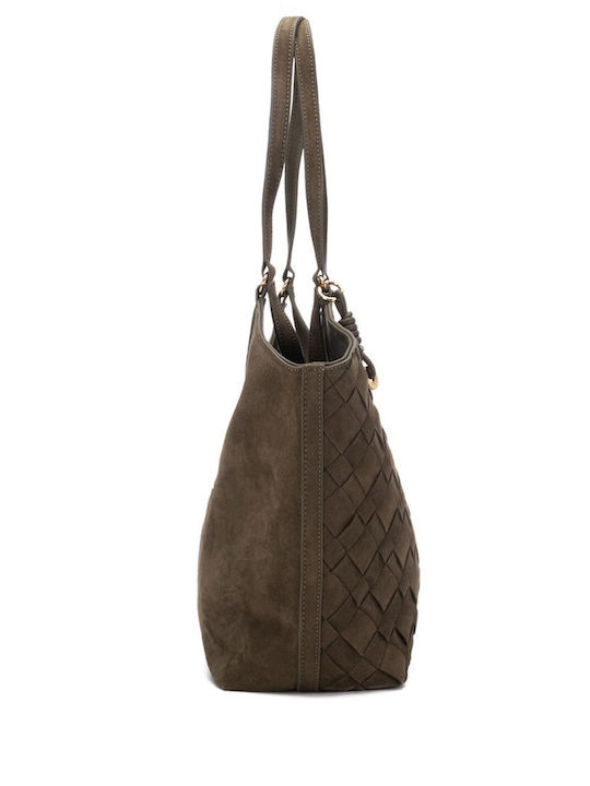 Damentasche Schulter Handtasche Crossbody Khaki