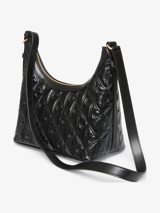 Emblem Aop Women's Hobo Bag Black