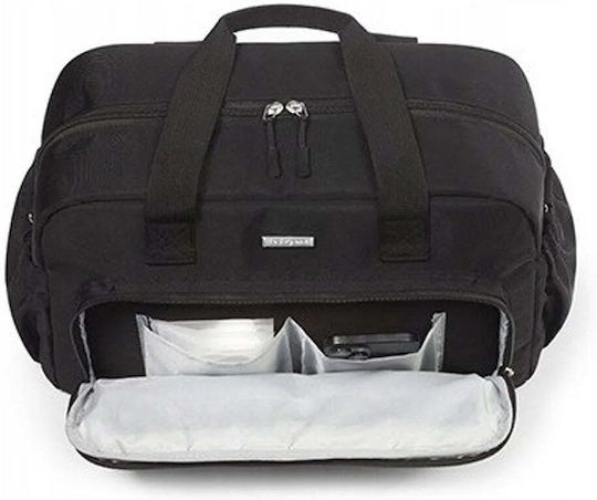 Babyono Shoulder/Hand Diaper Bag Black 40x20x25cm.