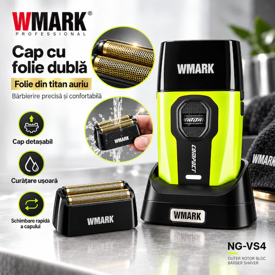 WMARK BIRAI1241 Aparat de Ras Foil pentru Corp Reîncărcabil