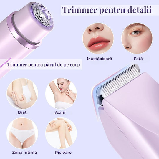 Aparat de Ras pentru Corp Reîncărcabil