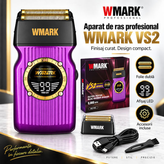WMARK BIRAI1238 Фолиева Самобръсначка За Тяло Акумулаторна