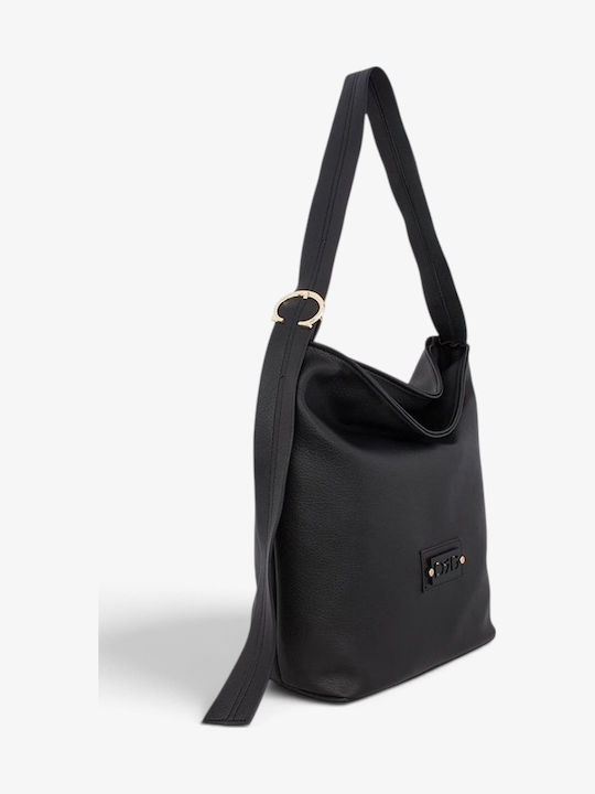 Damen Schultertasche Burgundisch
