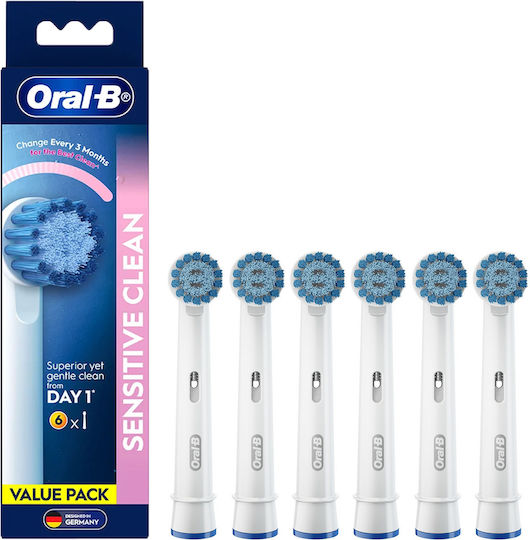 Oral-B Sensitive Ανταλλακτικά για EBS17-6 6τμχ