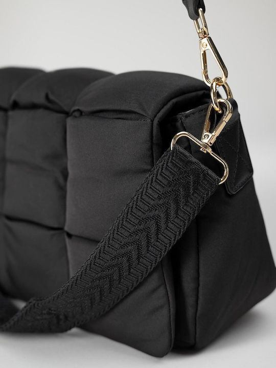 Damen-Flap-Tasche Schwarz