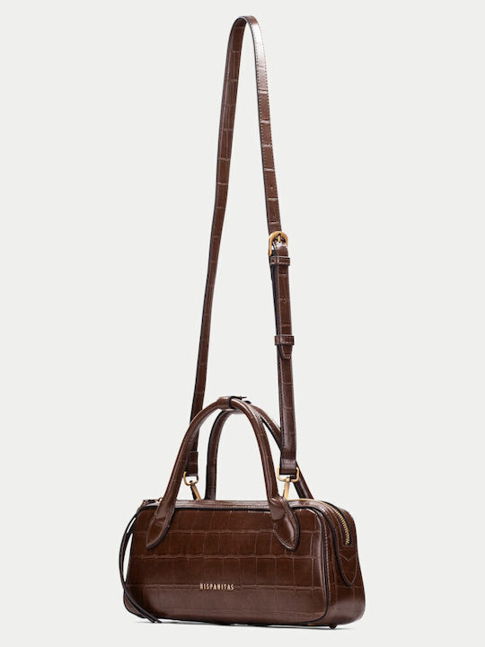 Geantă de umăr / crossbody maro