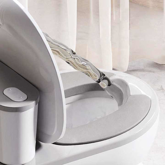 Little Mom Pottie Toilet with Lid Blue