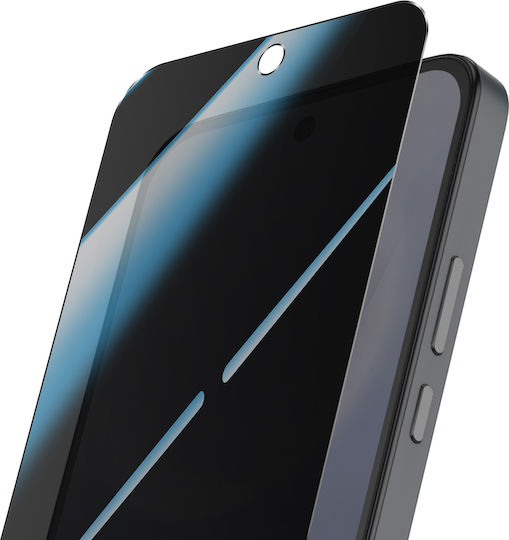 Avizar Tempered Glass Nothing Phone 4b Privacy Filter 9h Hardness Transparent Black