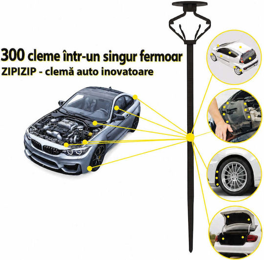 Κλιπς Αυτοκινήτου Universal Zipzip 10τμχ
