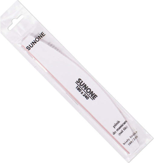 Sunone Nagelfeile Boot Weiß 180/240 1 Stück